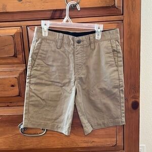 Volcom tan shorts size 27 EUC!
